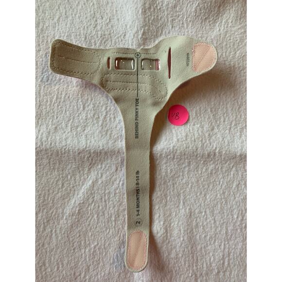 2nd generation Owlet sock size 2 in pink - Picture 3 of 4